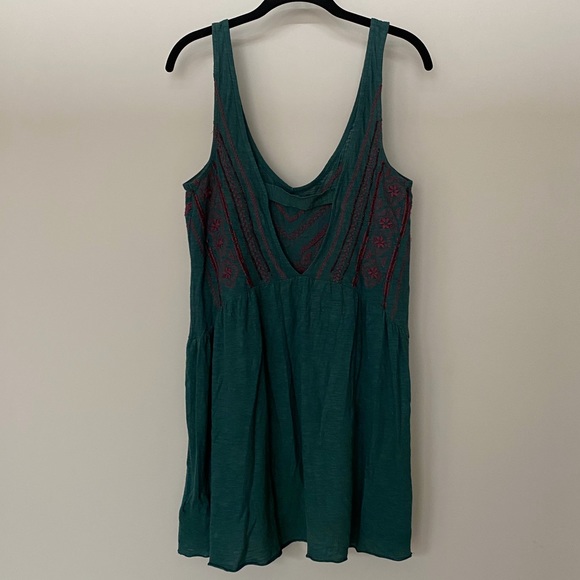 Urban Outfitters Backless Dark Teal Dress - Picture 10 of 15